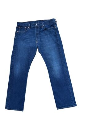 Levi's Men's Dark Blue Straight Jeans